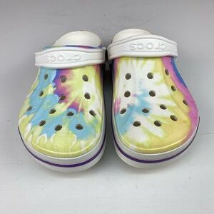 CROCS Tie-Dye Sandals Size‎ 7